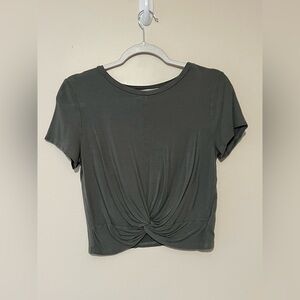Women’s Green Crop Top
